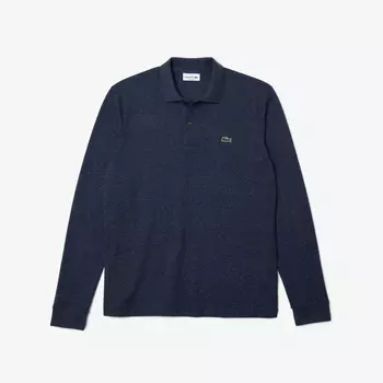 Мужское поло Lacoste L.12.21 Classic Fit с длинным рукавом