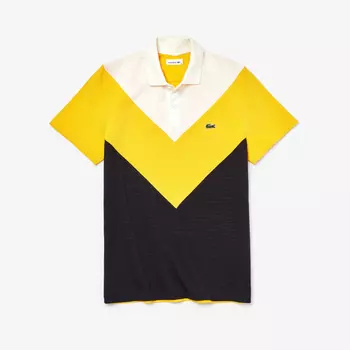 Мужское поло Lacoste Regular Fit Geometric