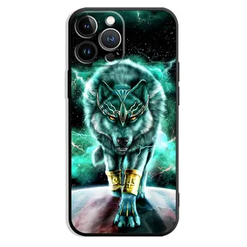 Чехол для телефона «Одинокий волк» для iPhone Samsung Galaxy Redmi Xiaomi Oppo OnePlus Note SA 7 8 9 10 11 12 13 14 20 21 22 23 53 54 Pro Max Plus Ultra TPU Soft iPhone 6 or 6S