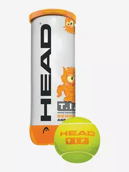 Мяч для большого тенниса Head 3B Head Tip, Желтый