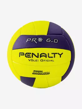 Мяч волейбольный PENALTY BOLA VOLEI 6.0 PRO, арт.5416042420-U, р.5, Желтый