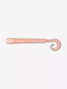 Мягкая приманка LureMax CHEEKY WORM 2,5''/6 см, (10 штук в упаковке), Розовый
