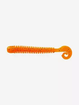 Мягкая приманка LureMax CHEEKY WORM, 2,5''/6см, 008, Fire Carrot (10 шт), Оранжевый