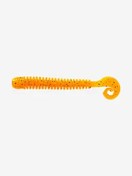 Мягкая приманка LureMax CHEEKY WORM 3,5''/8,5см, (10 штук в упаковке), Оранжевый