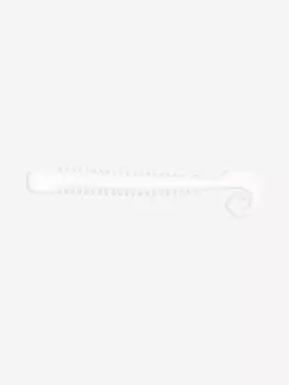 Мягкая приманка LureMax CHEEKY WORM 4''/10 см, (6 штук в упаковке), Белый
