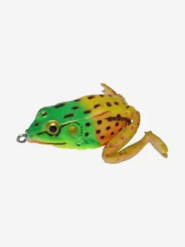 Мягкая приманка LureMax Лягушка Kicker Frog, 5,5см, Зеленый