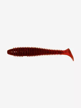 Мягкая приманка LureMax SEEKER 4''/10см, (4 штуки в упаковке), Красный