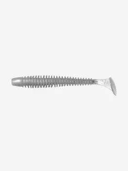 Мягкая приманка LureMax SENSOR 5''/12 см, (4 штук в упаковке), Серебряный