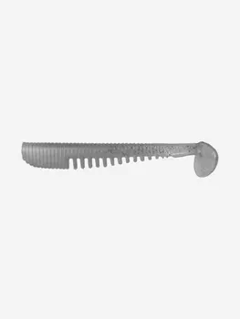 Мягкая приманка LureMax YOBBO 4''/10 см, (4 штук в упаковке), Серебряный