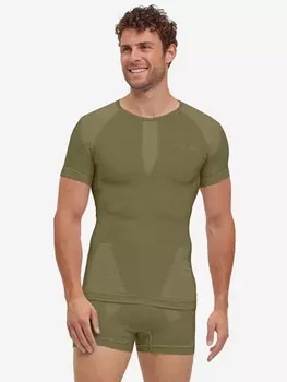Мужская спортивная футболка FALKE, Зеленый