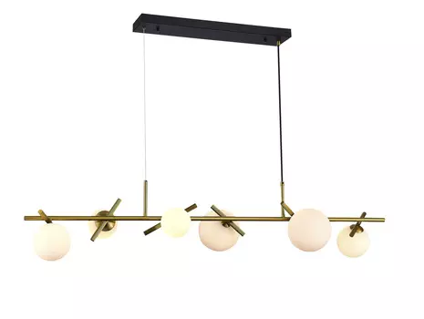 Подвесной светильник iLamp Golden 2134-6L BR+MBK