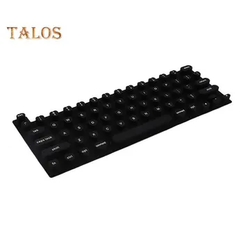 Nail Art Keyboard Film Cover Soft Silicone Full Size Laptop Keyboard Protector Antistatic Keyboard Skin синий