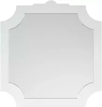 Зеркало 85x84 см белый матовый Corozo Манойр SD-00000980