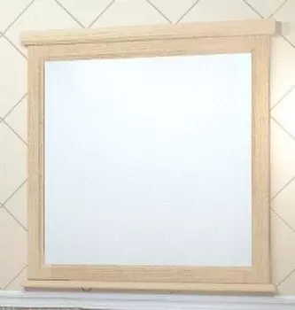 Зеркало 88х88 см белый Opadiris Гарда Z0000002400