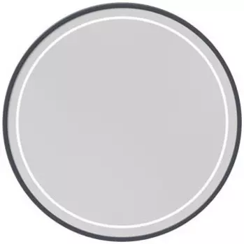 Зеркало 80x80 см графит матовый Caprigo Контур М-188S-L810