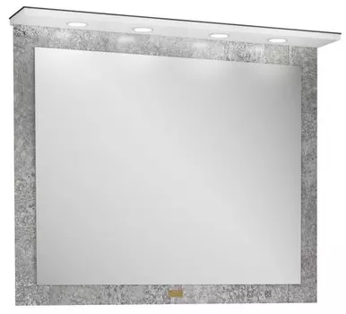 Зеркало 97,4х82,2 см индустриальный бетон Edelform Sirius 36493