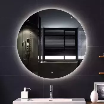 Зеркало Ceruttispa Бьелла CT9545 70x70 см, с LED-подсветкой, сенсорным выключателем, диммером