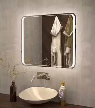 Зеркало 80x80 см Art&Max Elegant AM-Ele-800-800-DS-F