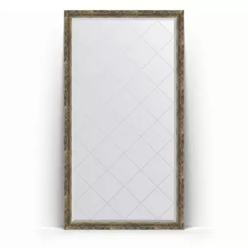 Зеркало напольное 108x198 см старое дерево с плетением Evoform Exclusive-G Floor BY 6345