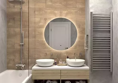 Зеркало 80x80 см Art&Max Sanremo AM-San-800-DS-C