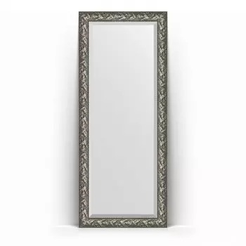 Зеркало напольное 84x203 см византия серебро Evoform Exclusive Floor BY 6125