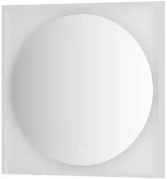 Зеркало 80x80 см белый матовый Defesto Eclipse DF 2238S