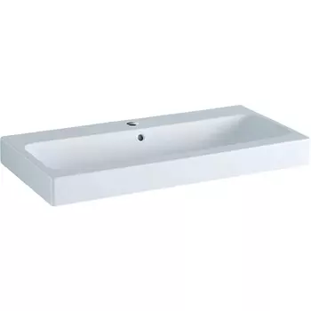 124090000 GEBERIT раковина с отв. п/смеситель ICON /900х485/ (бел)