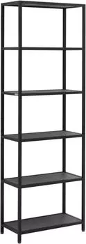 1.33006.BB LIBERTY Стеллаж 60, черный браш (274352)
