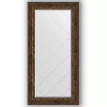 Зеркало 82x164 см состаренное дерево с орнаментом Evoform Exclusive-G BY 4301