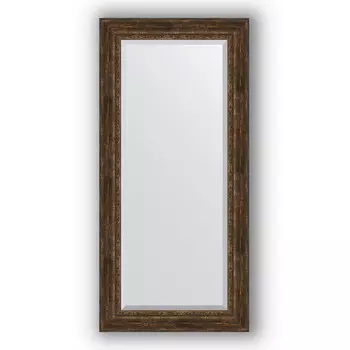Зеркало 82x172 см состаренное дерево с орнаментом Evoform Exclusive BY 3612