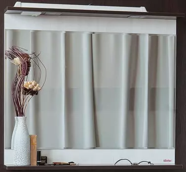 Зеркало 83,4x73,6 см венге/северное дерево светлое Sanflor Толедо H0000001263