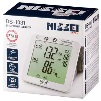 Nissei Тонометр автоматический DS-1031 с универсальной манжетой
