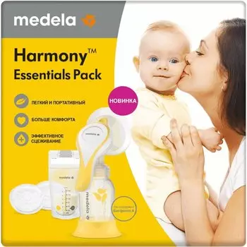 Medela Harmony Essentials Pack Молокоотсос ручной двухфазный