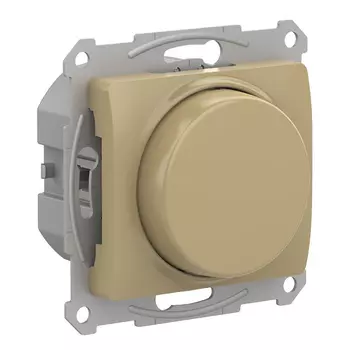 Диммер Systeme Electric Glossa GSL000430 скрытая установка титан 60-315 Вт IP20 поворотно-нажимной