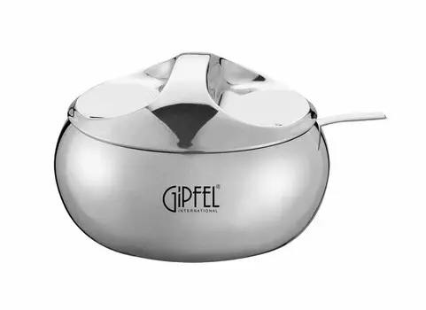 Сахарница из нержавеющей стали Gipfel 9835 0,26 л