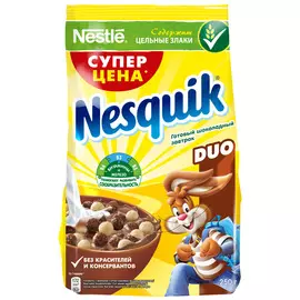 Готовый завтрак Nesquik Duo шоколадный 250 г