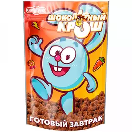Готовый завтрак Смешарики Шоколадные шарики, крош, 400 г