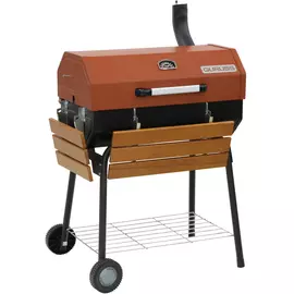 Гриль барбекю угольный Guruss BBQ cg-075 красный