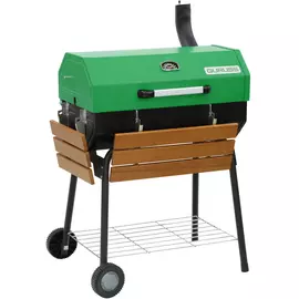 Гриль барбекю угольный Guruss BBQ cg-075 зеленый