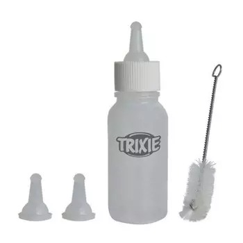 Набор для кормления Trixie для котят 1 бутылочка 57 мл 3 соски ершик для мытья эконом Китай 1 уп. х 1 шт. х 0.045 кг