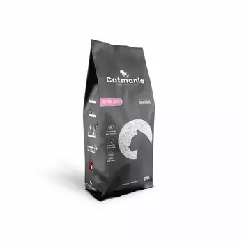 Наполнитель комкующийся Catmania Babypowder для кошачьего туалет с ароматом детской присыпки мешок Турция 1 уп. х 1 шт. х 17 кг