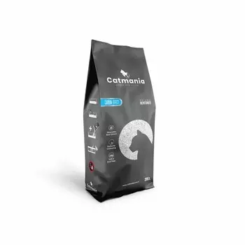Наполнитель комкующийся Catmania Carbon Effect для кошачьего туалета с добавлением активированного угля повседневный супер премиум для всех возрастов мешок Турция 1 уп. х 1 шт. х 17 кг