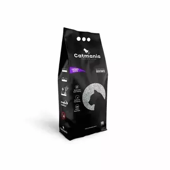 Наполнитель комкующийся Catmania Lavander для кошачьего туалета с ароматом лаванды - 10 л мешок Турция 1 уп. х 1 шт. х 8.5 кг