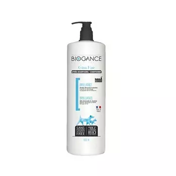 Натуральный BIO-кондиционер для блеска шерсти Biogance GlissHair 1 л уход за шерстью для взрослых Франция 1 уп. х 1 шт. х 1 кг
