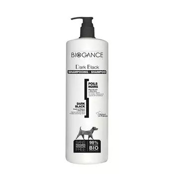 Натуральный био-шампунь Biogance Dark Black для собак черных окрасов - 1 л уход за шерстью для взрослых Франция 1 уп. х 1 шт. х 1 кг