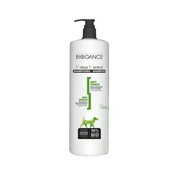 Натуральный BIO шампунь Biogance Odour Control 1 л уход за шерстью для взрослых Франция 1 уп. х 1 шт. х 1 кг