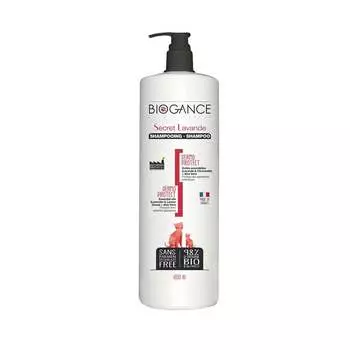 Натуральный био-шампунь Biogance Secret Lavender для кошек для бережной защиты кожи от неблагоприятных воздействий окружающей среды - 1 л уход за кожей для взрослых Франция 1 уп. х 1 шт. х 1 кг