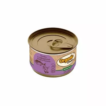 Organic Сhoice Low Grain влажный корм для взрослых кошек, тунец с говядиной в рыбном бульоне, в консервах - 70 г х 24 шт повседневный премиум низкозерновые для взрослых с говядиной консервы (в железной банке) Российский корм 1 уп. х 24 шт. х 1.68 кг