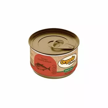 Organic Сhoice Low Grain влажный корм для кошек, с тунцом, в рыбном бульоне, в консервах - 70 г повседневный премиум для взрослых с тунцом консервы (в железной банке) Россия 1 уп. х 24 шт. х 1.68 кг