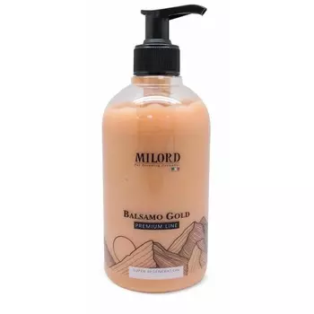 Milord Balsamo Gold Premium Line Super Regeneration бальзам для собак и кошек, восстанавливающий - 500 мл уход за шерстью для всех возрастов для всех пород Италия 1 уп. х 1 шт. х 0.5 кг